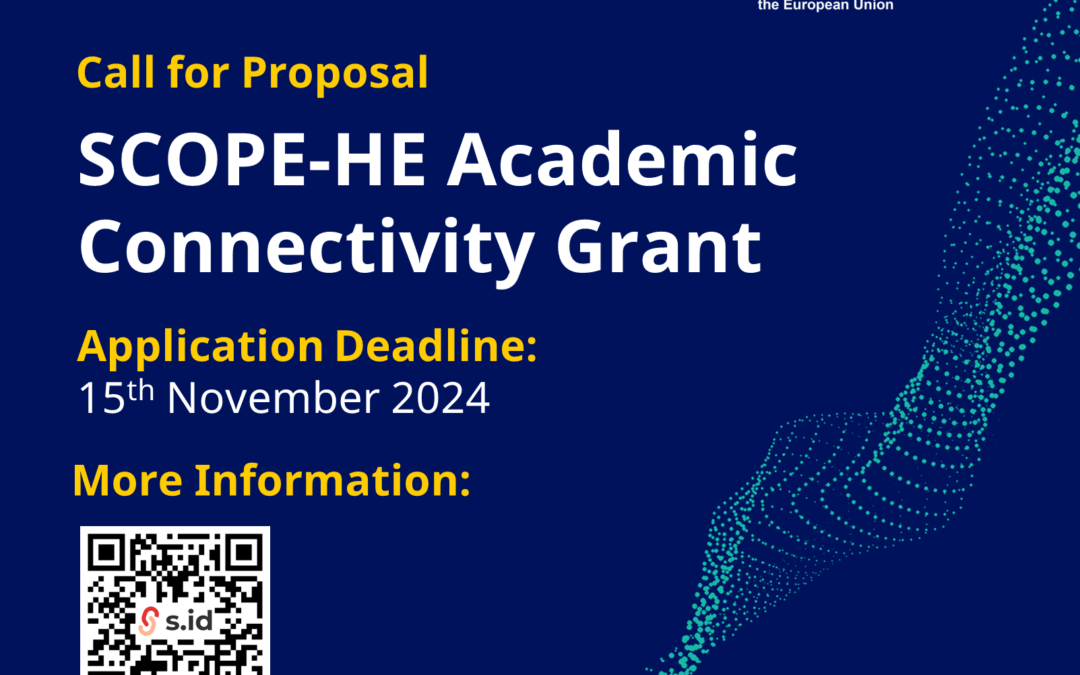 CALL FOR APPLICATION: SCOPE-HE ACADEMIC CONNECTIVITY GRANT UNDER GERMAN ACADEMIC EXCHANGE SERVICE (DAAD)