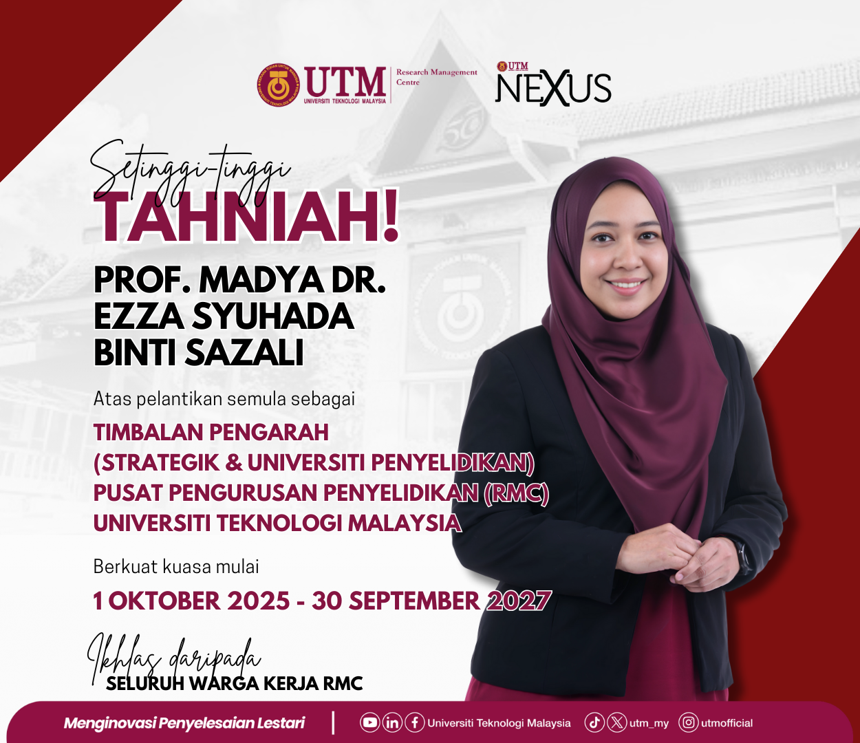 tahniah dr ezza